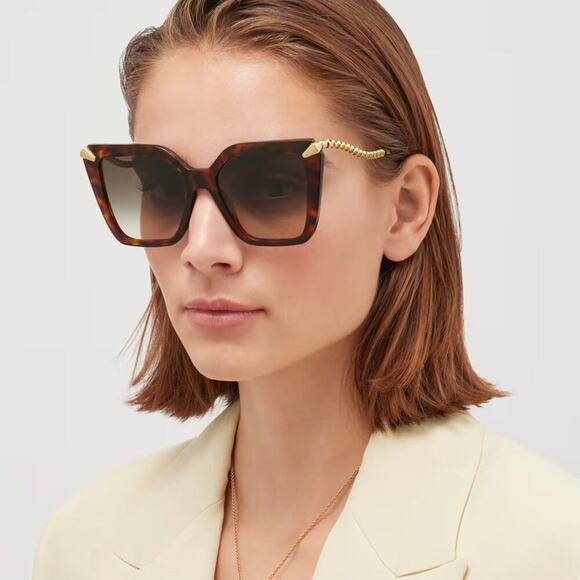 NEW!! BVLGARI Sunglasses BV40002I 72B, Authentic - Picture 3 of 11